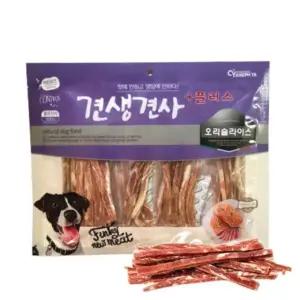 플러스 간식 슬라이스 강아지 오리 300g (WFJ7XB3)