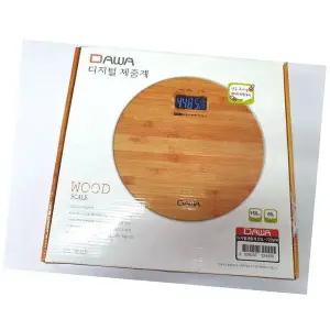 [하프클럽/]다와 우드 디지털체중계 가정용체중계 전자체중계