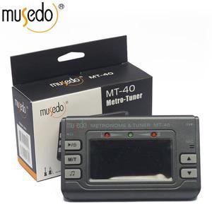 색소폰 튜너 메트로놈 톤 생성기 Musedo MT-40 전자 디지털 3 in 1 MT 40