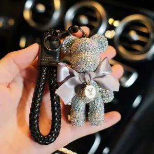 다이아몬드 루비 키링 열쇠고리 줄 WFGLCJI