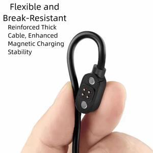 마그네틱 골전도 이어폰 충전기 USB 5V 1A 케이블 무선 방수 헤드폰 YUANS X7/X8/X18pro용