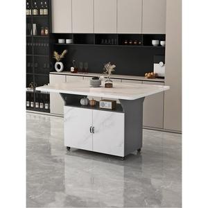 보조 가정용 홈바 소형 접이식 식탁 조리대 작업대