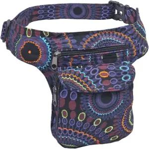 컬렉션 로얄 핸드메이드 페스티벌 허리팩 보호 히피 허리백 힙 범 러닝 벨트 패니 팩 여행 유틸리티