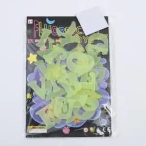 고품질 야광스티커 26 영어 알파벳 야광 입체스티커 야광입체스티커 (WFK9GVL)