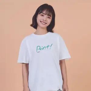 키밍 맨투맨 후드티 포인트 여자여름티 20대반팔 WAE0804