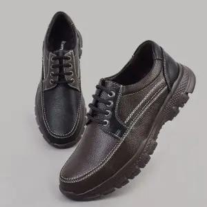 클래식 라운드 토쉐입 남성 세미로퍼 보트슈즈 신사화 (WFK9G4O)