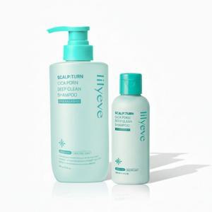 릴리이브 스칼프턴 시카 PDRN 딥클린 샴푸 500+100g