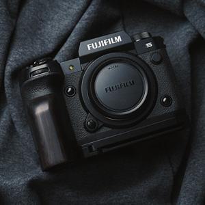 나무 L 타입 브래킷 삼각대 미끄럼 방지 볼 헤드 퀵 릴리스 플레이트 베이스 그립 핸들 후지필름 X-H2s 카