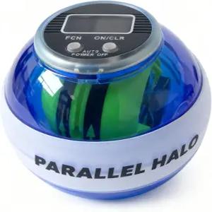 병렬 헤일로 파워 손목 자이로 볼 자동 시작 자이로스코프 및 팔뚝 운동기 팔 강화기(블루+카운터)