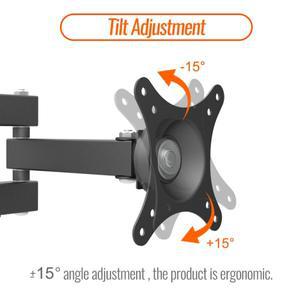 범호환  TV 스탠드  랙 디스플레이 벽걸이 일반적인 26-43인치 VESA 200x200mm 66 LBS 적재 용량
