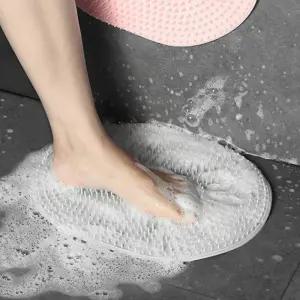 흡착식 실리콘 발세정 풋케어 마사지돌기 욕실바닥 논슬립
