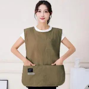 [하프클럽/]바리스타 카페 유치원 업소용앞치마 조끼형 앞치마 방수