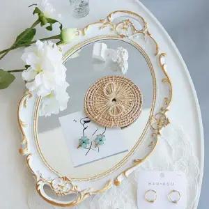 [하프클럽/]인테리어 엔틱거울 타원형거울 인테리어거울 빈티지거울