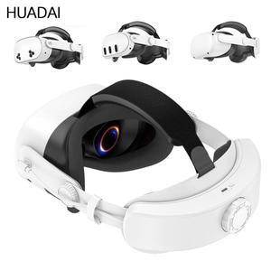 Meta Quest 2용 컴포트 10000mAh 배터리 헤드 스트랩 조정 가능한 엘리트 VR 액세서리 압력 감소