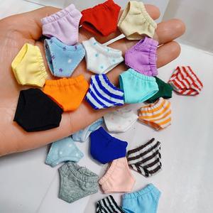 몽테조이  캔디 색상 속옷 레깅스 팬티 OB11 Obitsu 11 GSC 1/12 BJD 인형 언더 팬츠 액세서리 용 옷