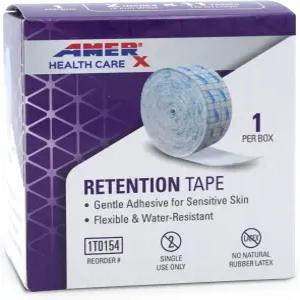 AMERX 리텐션 테이프 - 원발성 드레싱 카테터 공급 튜브를 고정하는 부드러운 접착