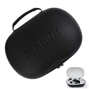 AMVR PU 가죽 EVA 충격 방지  케이스 오큘러스 퀘스트 3/2/1 핸드백 보관 가방 PICO 4/Pro 부품용