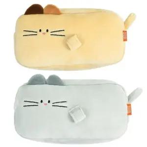 고품질 포인트꼬리필통 고양이 파우치 선택없음 멀티가방 색상랜덤 (WFKA1LF)