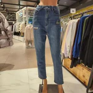 [셀러허브]Jeep 여성 기모 빈티지 배기핏 데님팬츠 JM4DPF771 (S42464512)