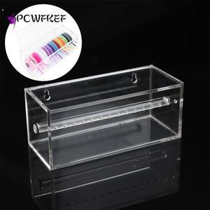 호환 Arcylic Dental Dispenser 전원 탄성 체인 보관 상자 결찰제 배치 홀더 주최자 치과 의사 실험실 플레이서 케이스