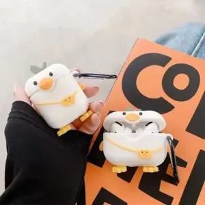 펭귄 캐릭터 실리콘 커버 에어팟 케이스 (WFKADUF)