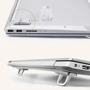노트북거치대 스탠드 접이식 부착 받침대 실버 (WFKAELH)