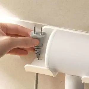 쌍문상회 욕실선반 간편한 드라이기 거치대 걸이 무타공 설치