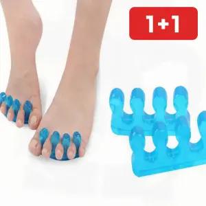 자세교정 피로회복 발가락링 2p 말랑한 발가락벌리개 홈케어  1+1