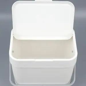 음식물수거함 플라스틱 간편 문걸이 공간절약 수납함 주방 벽부착 휴지통 화장실 분리