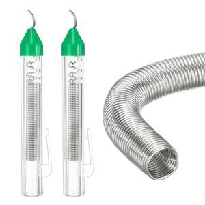 메카닉스티 2개 로진 코어 솔더, 2mm 다이아 비납 솔더 플럭스 와이어, 전기 납땜용 휴대용 틴 와이어 로드, 회로 기판, DIY, 용접용 로드 각각 20g