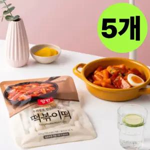 동원 양반 떡볶이떡 우리쌀로 만든 떡 실온 보관 5개