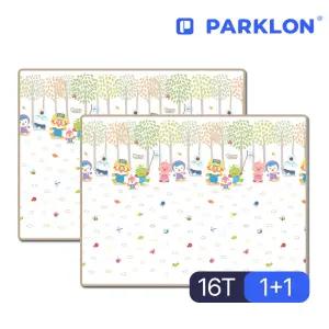 파크론 2장 뽀로로 벅스 웰빙 플러스 놀이방매트 185x140x1.6cm