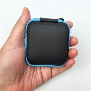 휴대용 줄이어폰 케이스 스카이 유선이어폰 파우치 보관함 (WFKB0AO)