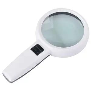 대형 돋보기깔끔한 노안 핸드 확대경 독서용 관찰
