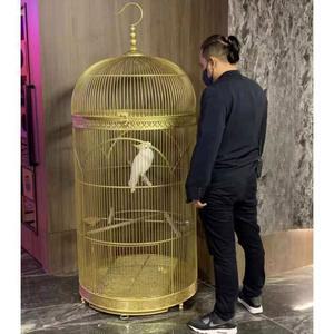 초대형 새장 앵무새집 하이엔드 날림장 유럽풍 호텔 35cm 125cm 야외 블랙