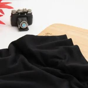 유명한원단 싱글원단 히트텍원단 30수 기모 발열 사방 스판 다이마루 블랙