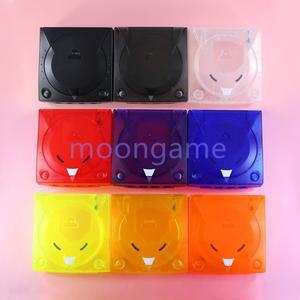 SEGA 드림캐스트 레트로 비디오 게임 콘솔 반투명 박스호환  교체 호환   쉘 클리어 케이스 1세트