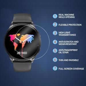 울트라 클리어 초박형 강화 필름 TPU 낙하 방지 다이얼 보호 블랙뷰 X20 시계 5 개