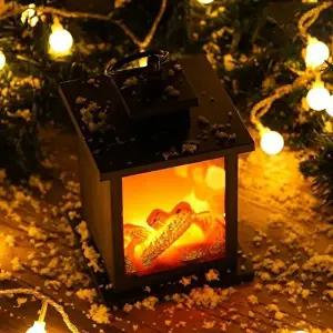 LED 모닥불 벽난로 불멍 조명 무드등 소형 DD-11615