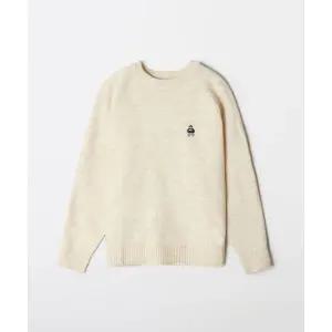 스파오 SPAO 우디 자수 라운드넥 스웨터_SPKWF49C52 SPKWF49C52 115740