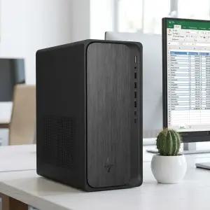 HP 옴니데스크 인텔 AI U7-265 D5 32GB 2TB 윈도우11홈 듀얼모니터 미니타워 M03-0037KR 사무 업무 데스크