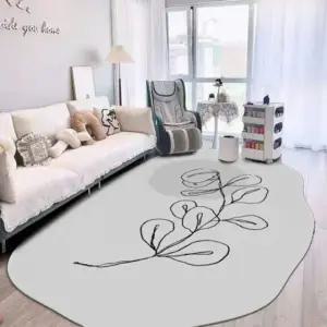 고품질 아트스케치 러그c (200cmx140cm) 사계절 카페트  소형러그 (WFKDTCI)