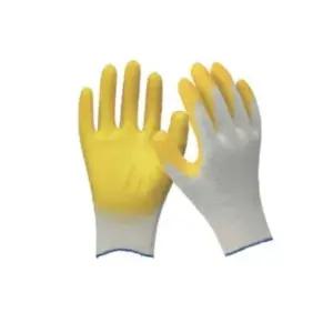노랑 반코팅장갑 50켤레 공장 농장 공사장 (WFKEB0L)