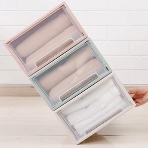 플라스틱 서랍형 수납함 투명 박스 옷장 이불 정리함 의류 보관함