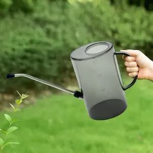 고품질 그린드롭 긴 노즐 물조리개 식물 원예 물뿌리개 2L (WFKDVW8)