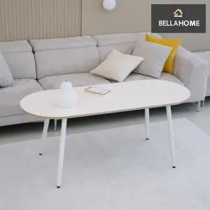 고품질 (벨라홈) LPM 낮은식탁 소파테이블(타원형) 1500x600(CN9905) (WFKDYYS)