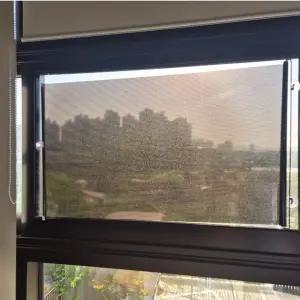 롤업 햇빛차단 무타공 블라인드 커튼 부착 68x125 미니블라인드