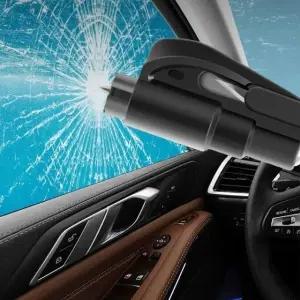 차량비상탈출기구 안전열쇠고리 자동차용품 차량용비상망치 (WFKBXVT)