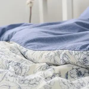 고품질 글로리 30수 광목 홑 이불커버 Q(퀸) 네이비 200 x 230 (WFKEFXT)