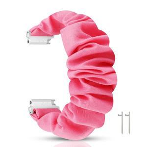 삼성 갤럭시 시계 7/6/5/4/클래식/액티브 2용 20mm 22mm 스크런치 스트랩 화웨이 시계 GT4 3 프로 밴드용